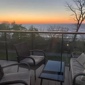  Apartament Seaside Park Prywatne Z Widokiem Na Morze